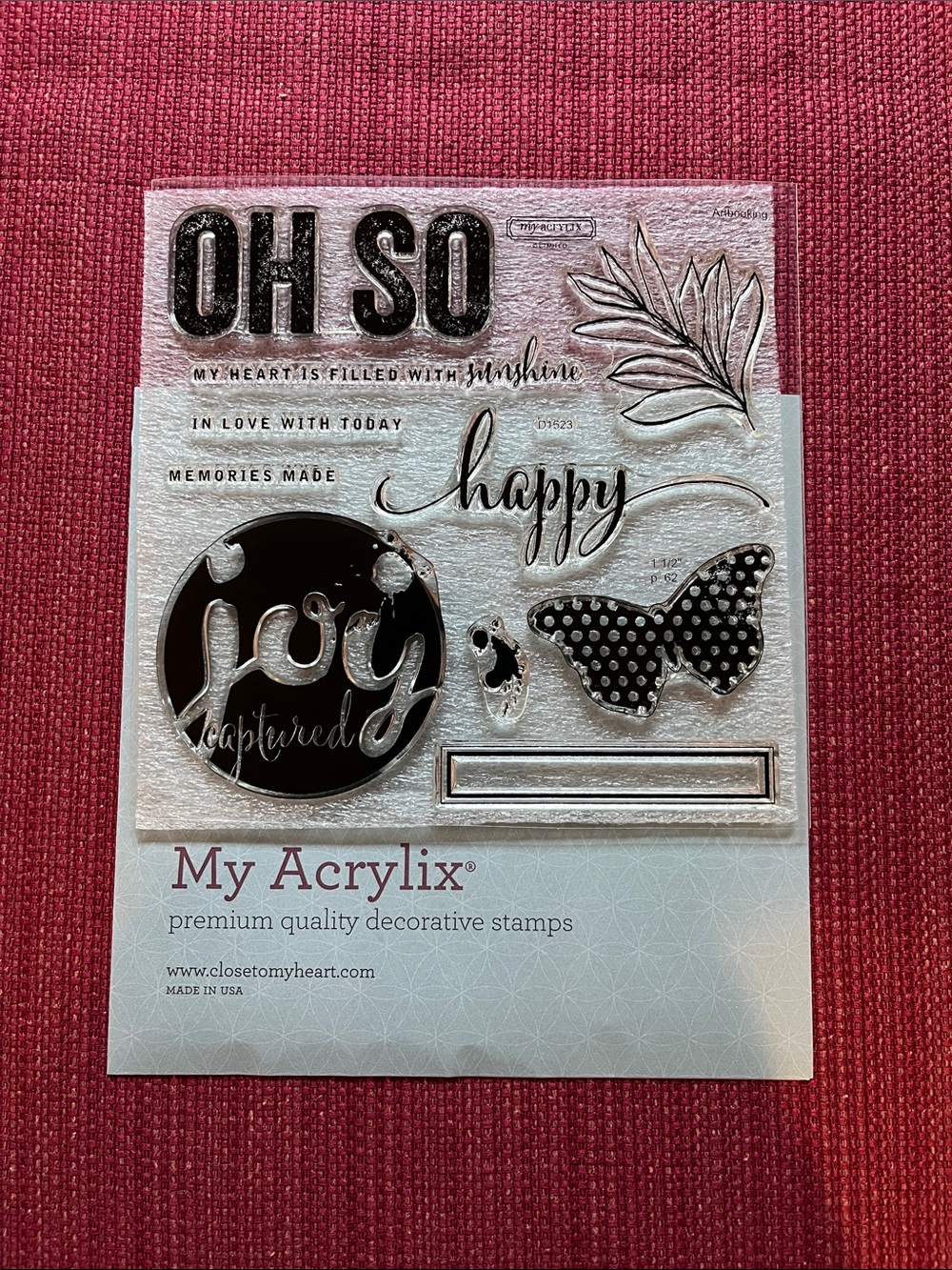 Close to my Heart Brushed Scrapbooking Workshop #D1623